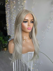 Peruka Kim premium słowiański mix blond 