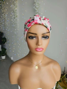 Turban dzianinowy Abi – elastyczny i wygodny