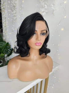 Tery – Peruka syntetyczna Lace Front TrueHair® kolor czarny
