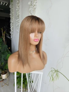 Topper Karina piaskowy blond/ciemny blond z włosów naturalnych